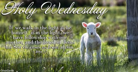 holy wednesday quotes